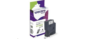 WECARE ARMOR páska pro DYMO S0720780, černá/bílá, 6mm x 7m