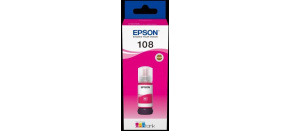 EPSON 108 EcoTank Magenta ink bottle