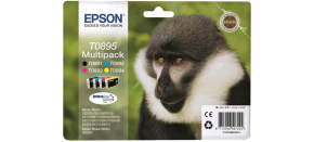 EPSON ink čer+bar Stylus "Opice" S20/SX100/SX200/SX400 (T0895) multipack EPSON ink čer+bar Stylus "Opice" S20/SX100/SX200/SX400 (T0895) multipack