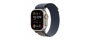 APPLE Watch Ultra 2 GPS + Cellular, 49mm Titanium Case with Blue Alpine Loop - Large APPLE Watch Ultra 2 GPS + Cellular, 49mm Titanium Case with Blue Alpine Loop - Large