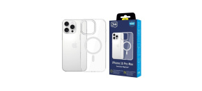 3mk ochranný kryt EverClear Magcase pro Apple iPhone 16 Pro Max