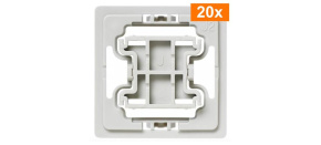 Homematic IP  Adaptér Jung J2, set 20ks - EQ3-ADA-J2-20