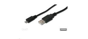 PREMIUMCORD Kabel USB 2.0 A - Micro B propojovací 1m PREMIUMCORD Kabel USB 2.0 A - Micro B propojovací 1m