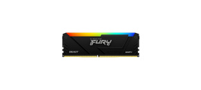 KINGSTON DIMM DDR4 32GB 3600MT/s CL18 FURY Beast RGB, XMP KINGSTON DIMM DDR4 32GB 3600MT/s CL18 FURY Beast RGB, XMP