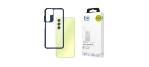 3mk ochranný kryt Satin Armor Case+ Blue pro Samsung Galaxy A25 5G