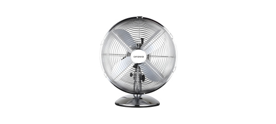Orava SF-100 X stolní oscilující ventilátor, stříbrná
