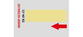Niimbot štítky RP 12x40mm 155ks BrightYellow pro D11 a D110 Niimbot štítky RP 12x40mm 155ks BrightYellow pro D11 a D110