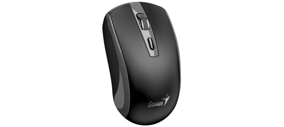 GENIUS myš ECO-8150/ 1200 dpi/ bezdrátová/ dobíjecí/ Copilot/ černo-šedá