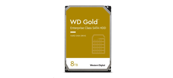 WD GOLD WD8005FRYZ 8TB, SATA III 3.5", 256MB 7200RPM, 267MB/s, CMR, Enterprise