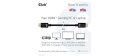 Club3D Kabel Ultra Rychlý HDMI™ Certifikovaný HDMI™ 4K120Hz, 8K60Hz, 2m, 28 AWG
