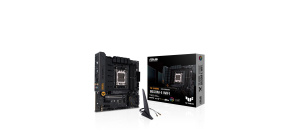 ASUS MB Sc AM5 TUF GAMING B650M-E WIFI, AMD B650, 4xDDR5, 2xDP, 1xHDMI, mATX ASUS MB Sc AM5 TUF GAMING B650M-E WIFI, AMD B650, 4xDDR5, 2xDP, 1xHDMI, mATX