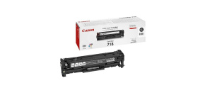 Canon TONER CRG-718BK černý pro  i-Sensys LBP7200CDN, LBP7210Cdn, LBP7660CDN, LBP7680CX, MF724Cdw, MF728Cdw (3 400 str.)
