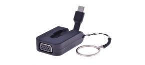PREMIUMCORD Adaptér USB 3.1 Typ-C male na VGA female,zasunovací kabel a kroužek na klíče PREMIUMCORD Adaptér USB 3.1 Typ-C male na VGA female,zasunovací kabel a kroužek na klíče