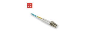 LYNX duplexní patch kabel MM, OM3, LC/LC, 50/125µm, 2m LYNX duplexní patch kabel MM, OM3, LC/LC, 50/125µm, 2m