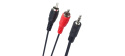 PREMIUMCORD Kabel audio 3,5mm Jack - 2x Cinch 10m (M/M, stereo)
