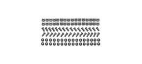 APC EasyRack M6 Hardware Kit, 32sets of M6 cage nuts, nylon washers,slot/phillips screws APC EasyRack M6 Hardware Kit, 32sets of M6 cage nuts, nylon washers,slot/phillips screws
