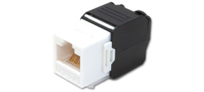 Keystone Cat5E, UTP, samozařezávací se zaklapnutím, bílý