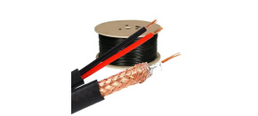 Veria Koaxiální kabel 75-3.7, CU 0.81mm + 2xCU 0.9mm