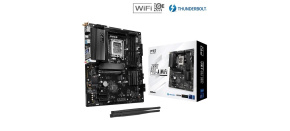ASRock MB Sc LGA1851 Z890 PRO-A WIFI, Intel Z890, 4xDDR5, 1xDP, 1xHDMI, 1xThunderbolt, WI-FI ASRock MB Sc LGA1851 Z890 PRO-A WIFI, Intel Z890, 4xDDR5, 1xDP, 1xHDMI, 1xThunderbolt, WI-FI