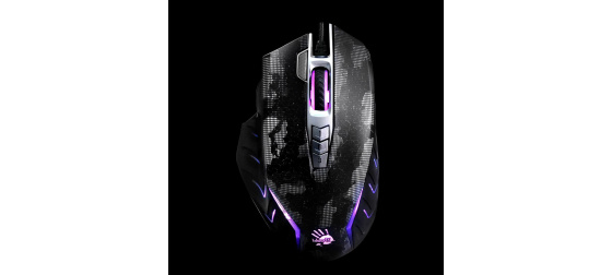 A4tech Bloody podsvícená herní černá Myš J95S Activated, 8000 DPI, USB