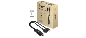 Club3D adaptér aktivní HDMI na DisplayPort 4K60Hz, M/F Club3D adaptér aktivní HDMI na DisplayPort 4K60Hz, M/F