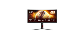 AOC MT 34" CU34G4 - 3440x1440,VA,180Hz,2xHDMI,DP,Pivot,Zakřivený