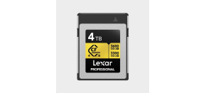 Lexar CFexpress 4.0 Pro Gold R3600/W3300 4TB Lexar CFexpress 4.0 Pro Gold R3600/W3300 4TB