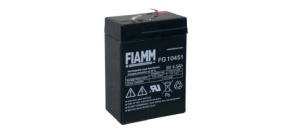Baterie - Fiamm FG10451 (6V/4,5Ah - Faston 187), životnost 5let
