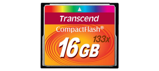 TRANSCEND Compact Flash 16GB (133x)