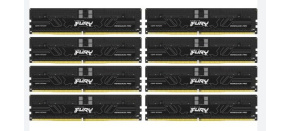 KINGSTON DIMM DDR5 128GB (Kit of 8) 5600MT/s CL36 FURY Renegade Pro ECC Reg PnP KINGSTON DIMM DDR5 128GB (Kit of 8) 5600MT/s CL36 FURY Renegade Pro ECC Reg PnP