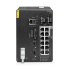Aruba 4100i 12-port 1GbE (8-port Class 4 POE and 4-port Class 6 POE) 2-port SFP+ DIN Mount Switch JL817A RENEW
