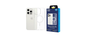 3mk ochranný kryt EverClear Magcase pro Apple iPhone 15 Pro Max 3mk ochranný kryt EverClear Magcase pro Apple iPhone 15 Pro Max