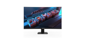 GIGABYTE LCD - 27" Gaming monitor GS27FC, Prohnutý VA 1500R, 1920 x 1080 FHD, 180Hz, 3000:1, 250cd/m2, 1ms, 2xHDMI, 1xDP