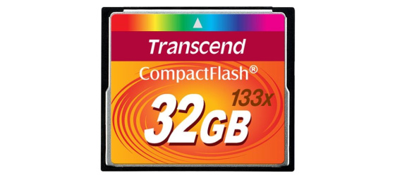 TRANSCEND Compact Flash 32GB (133x)