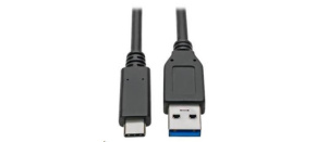 PremiumCord kabel USB-C - USB 3.0 A (USB 3.2 generation 2, 3A, 10Gbit/s) 0.15m