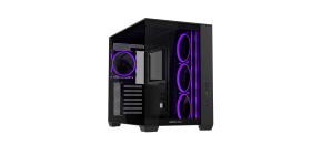 ASUS Case A32 PLUS TG ARGB, ATX, Průhledná bočnice, 4x 120mm ARGB Fan, Černá ASUS Case A32 PLUS TG ARGB, ATX, Průhledná bočnice, 4x 120mm ARGB Fan, Černá