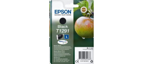 EPSON ink čer Singlepack "Jablko" Black T1291 DURABrite Ultra Ink (11,2 ml)