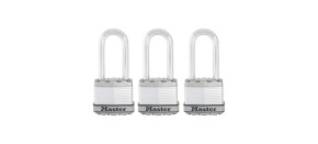 Master Lock Titanový visací zámek -  Excell - 45mm (3 ks / blistr)