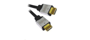 PREMIUMCORD Kabel HDMI A - HDMI A M/M 1m zlacené a kovové HQ konektory PREMIUMCORD Kabel HDMI A - HDMI A M/M 1m zlacené a kovové HQ konektory