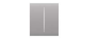 Ajax CenterButton (2-gang) - Středové dvou tlačítko, mlhová Ajax CenterButton (2-gang) - Středové dvou tlačítko, mlhová