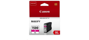 Canon CARTRIDGE PGI-1500XL M purpurová pro Maxify MB2050, MB2150, MB2350, MB2750 a MB2755 (780 str.) Canon CARTRIDGE PGI-1500XL M purpurová pro Maxify MB2050, MB2150, MB2350, MB2750 a MB2755 (780 str.)