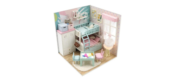 2Kids Toys miniatura domečku Útulný dětský pokoj